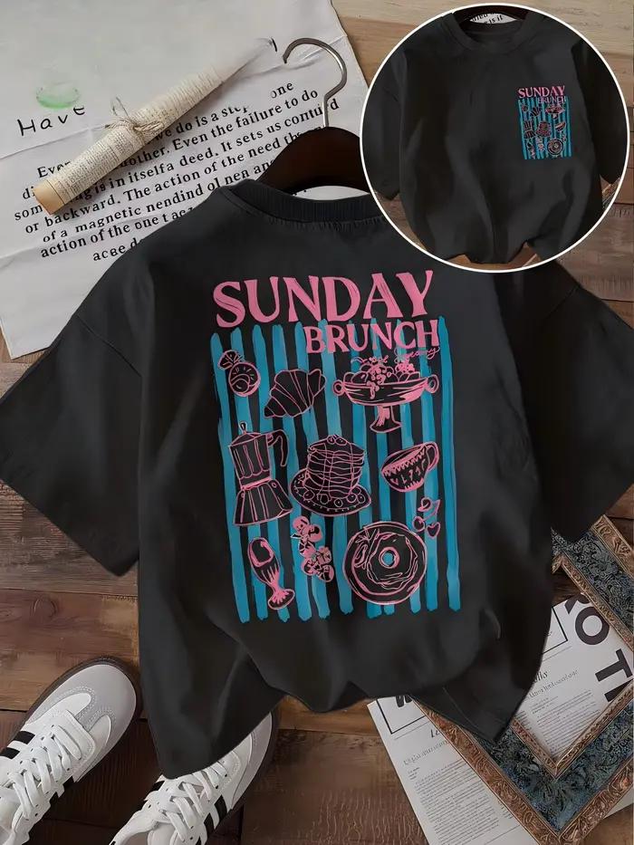 T-shirt graphique pour femme