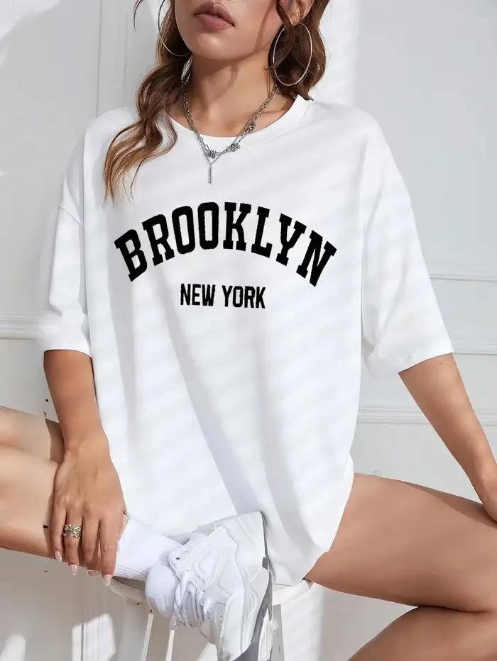 T-shirt pour femme, vêtements de rue décontractés