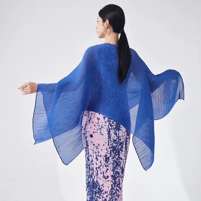 Miyake – chemisier plissé pour femmes
