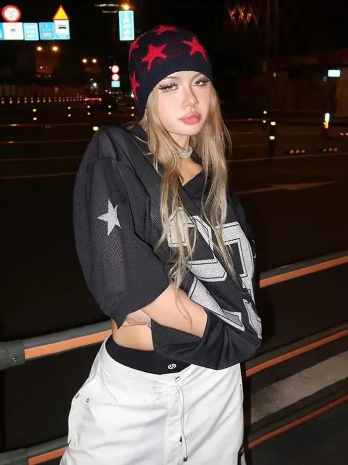 T-shirt Respiré à Col en V pour Femme