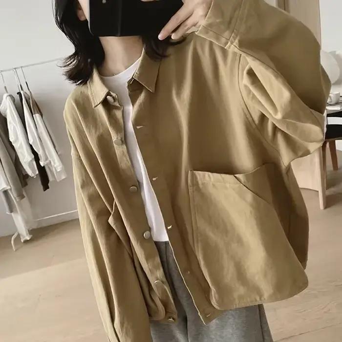 Chemise 50% Coton à Manches sulfpour Femme
