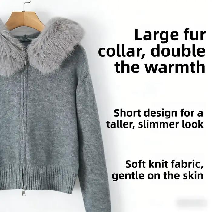 Cardigan ample en maille pour femme