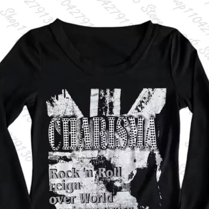 T-shirt Y2K pour femme