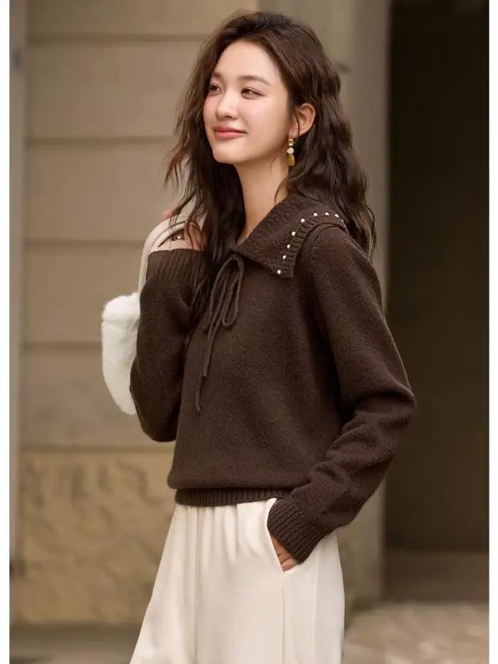 Pulls en perles VIMLY pour femmes