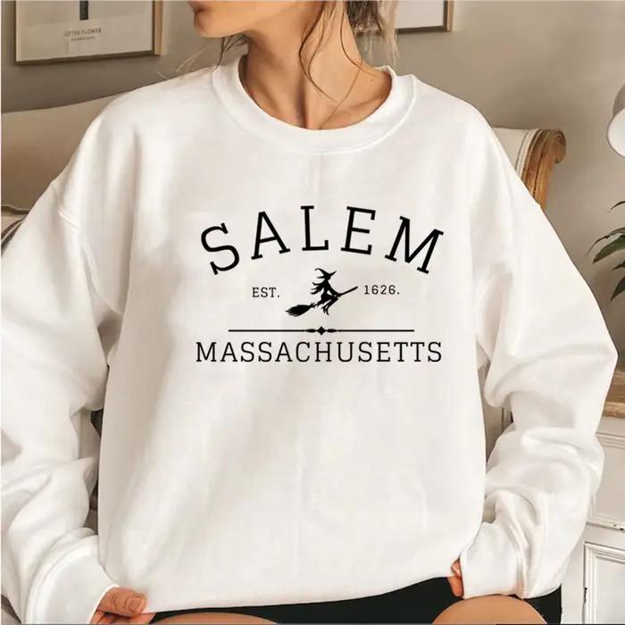 Sweat-shirt ras du cou pour femme