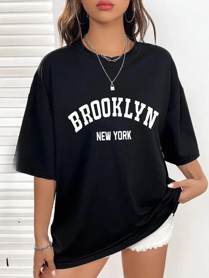 T-shirt pour femme, vêtements de rue décontractés