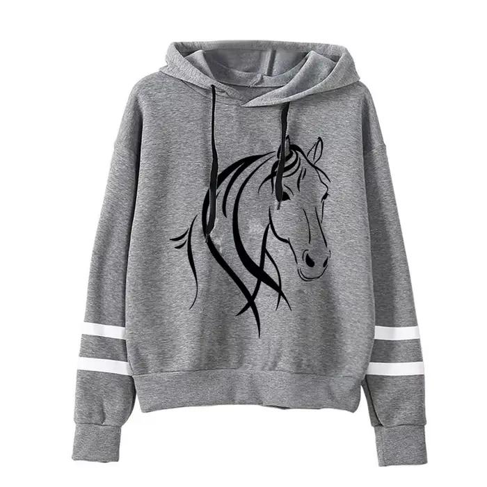 Sweat-shirt à manches longues pour femmes