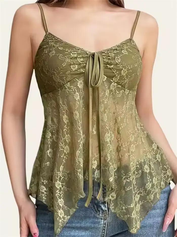 Haut à bretelles pour femme