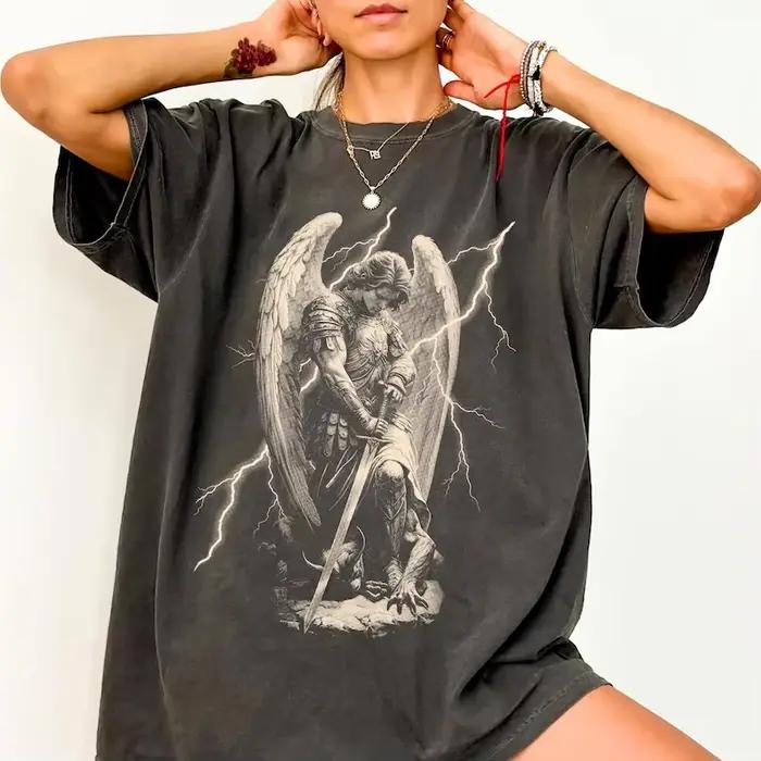 T-shirt vintage unisexe pour femme et homme