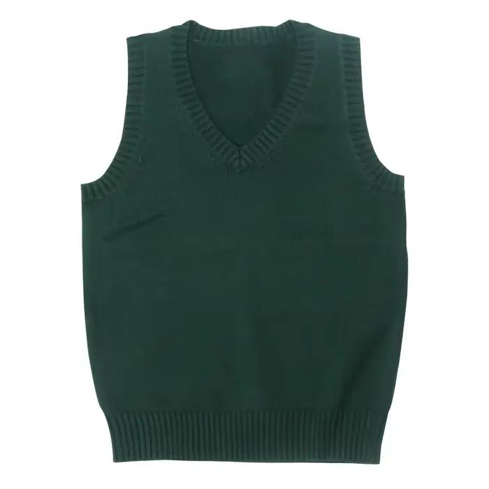 Gilet pull classique à col en V pour femme