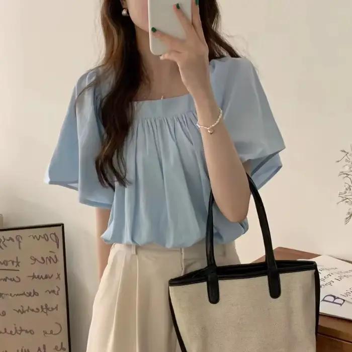 Chemisier d'été chic pour femme