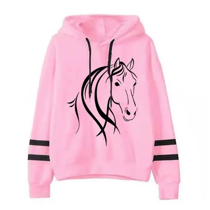 Sweat-shirt à manches longues pour femmes