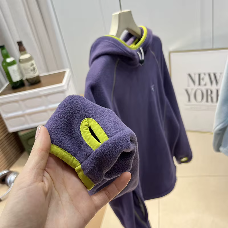 Pullover de sport d'extérieur avec capuche pour l'escalade, la randonnée, le camping, la pêche, haut décontracté et relaxant pour hommes et femmes